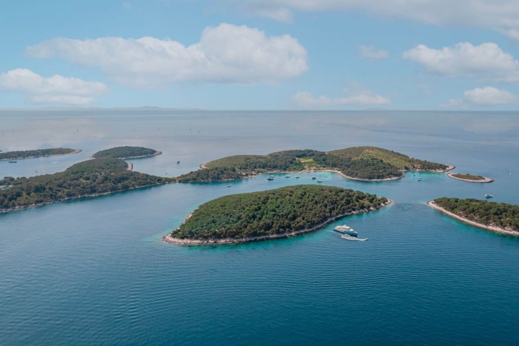national parks by yacht in croatia
